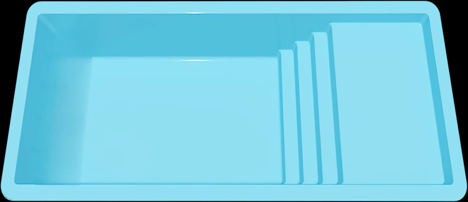 Molde Piscina - Modelo 1